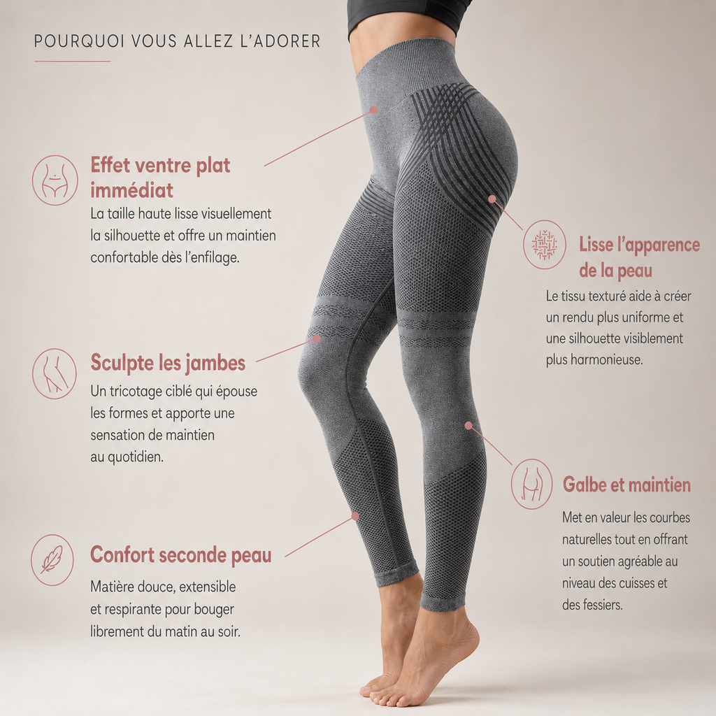 Legging Sculptant 3D Curvella