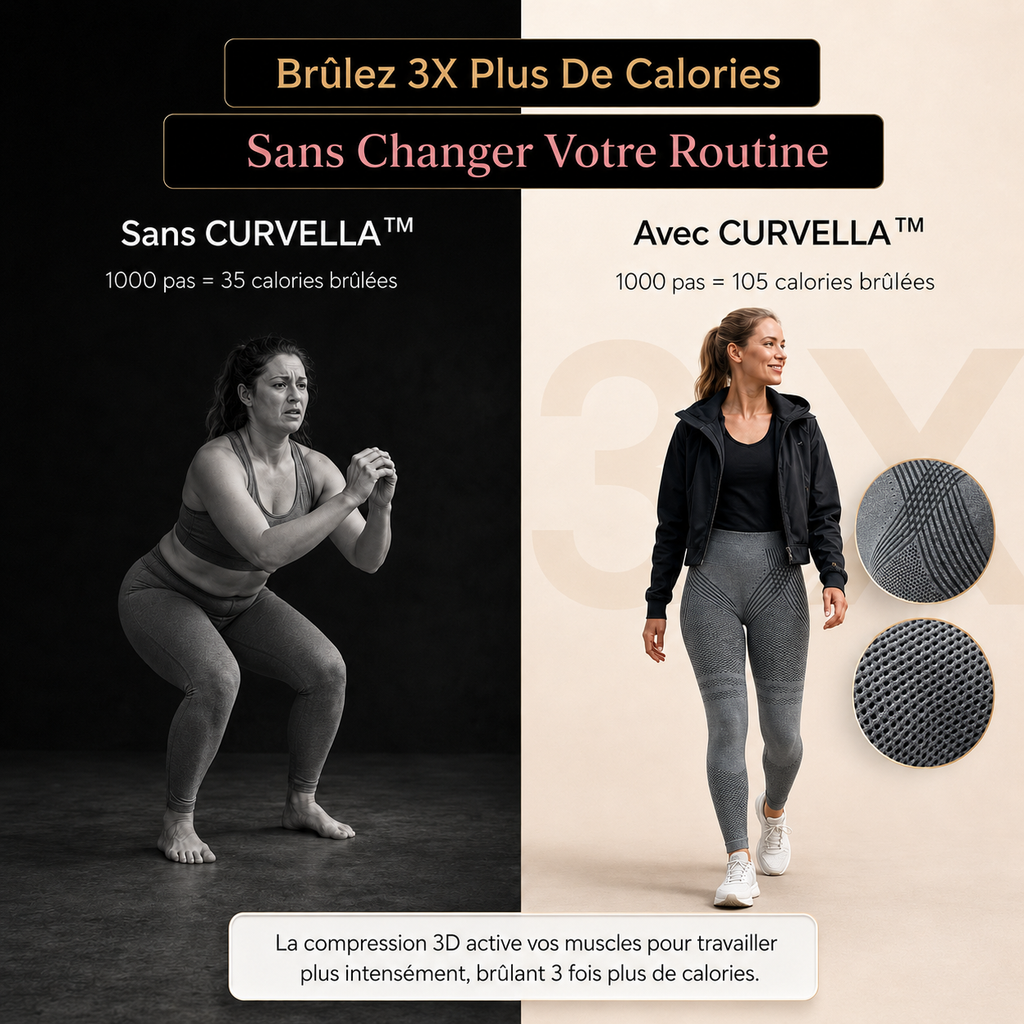 Legging Sculptant 3D Curvella